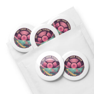 Set of Pin Buttons